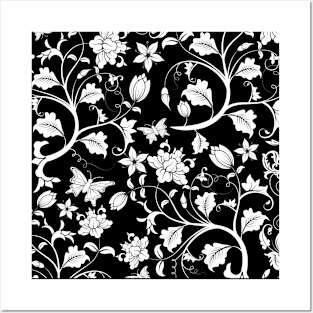 Floral pattern Posters and Art